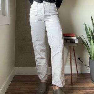 White Tna Cargo Pants